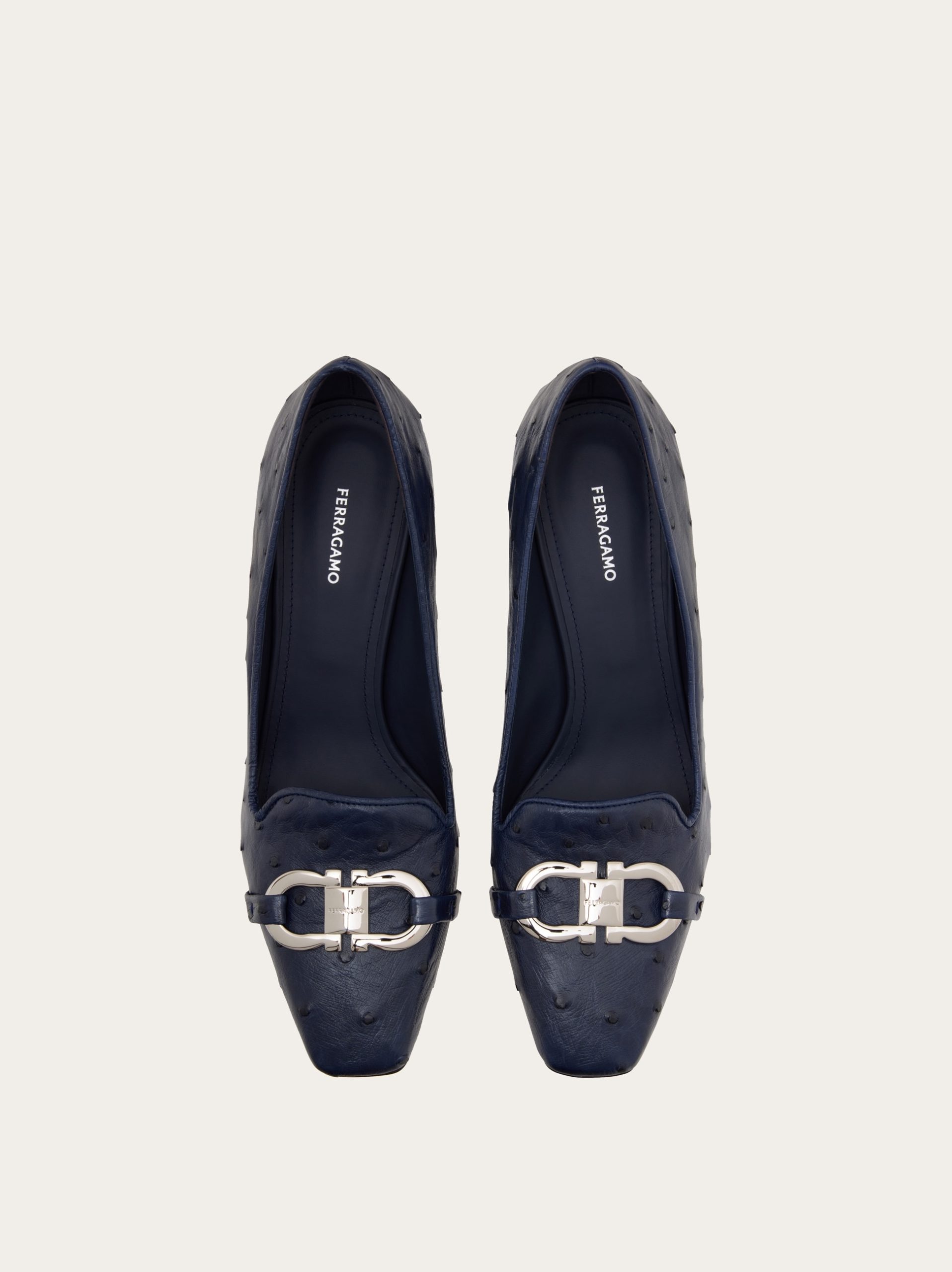 Ferragamo Gancini ornament pump - Image 2